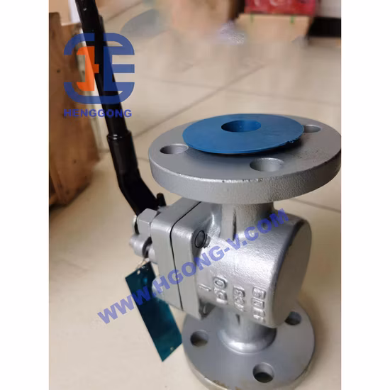 Фланцевые пробковые клапаны из нержавеющей стали с полной резьбой